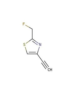 Astatech 4-ETHYNYL-2-(FLUOROMETHYL)THIAZOLE, 95.00% Purity, 0.25G